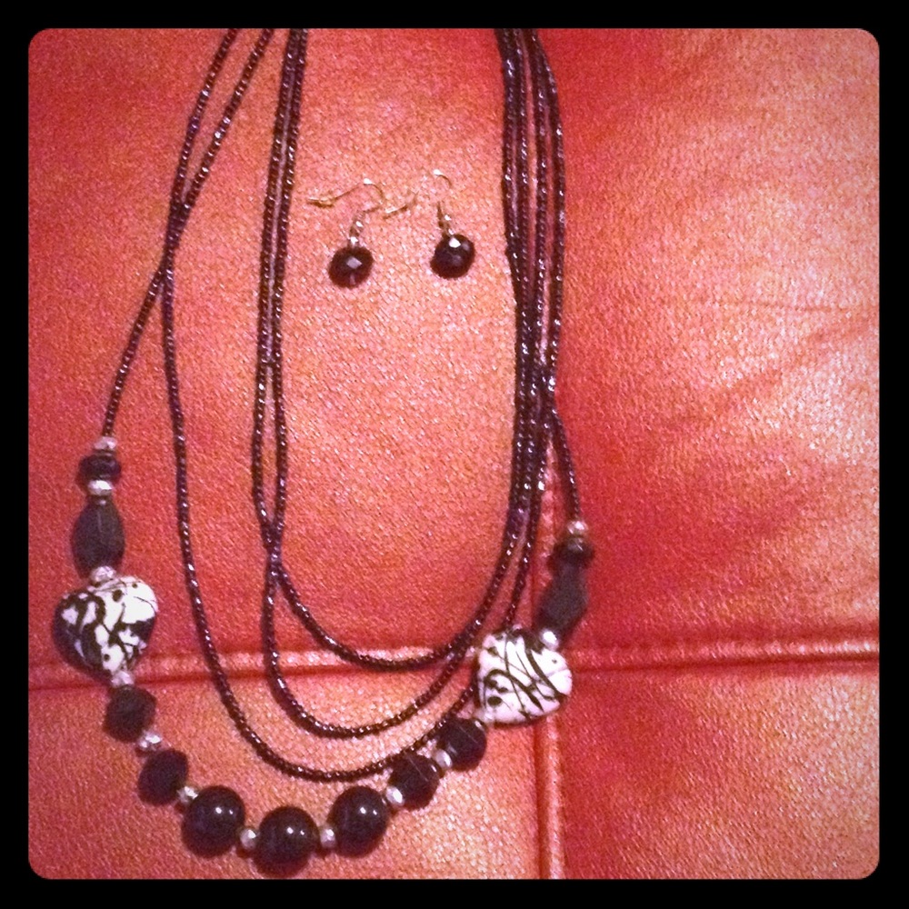 NWOT Necklace/Earrings Set
